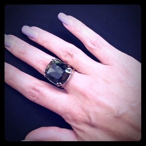 Chloe and Isabel Cushion Cut Cocktail Ring